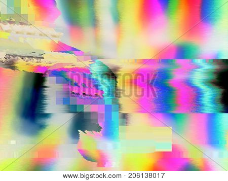 Psychedelic distorted background