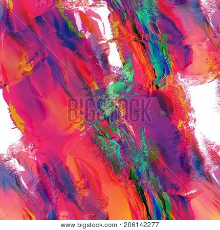 Psychedelic distorted background