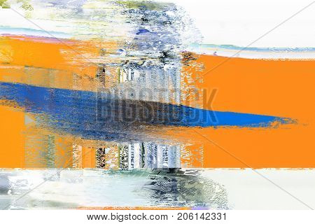 Psychedelic distorted background