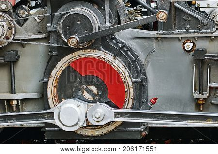 Reduction Gearing Part Of Locomotive