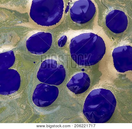 Marbled Abstract Background. Liquid Marble Golden Pattern. Colorful Marble Backdrop.