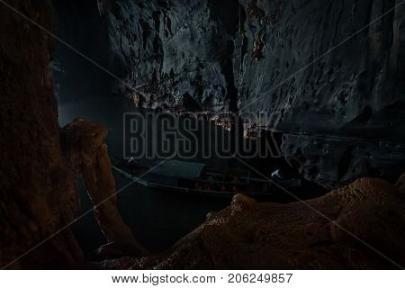 17 April 2017 cave named Phong Nha Ke Bang in the region of Phong Nha National Park, Vietnam