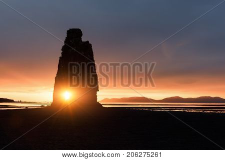 Basalt stack Hvitserkur