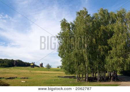 Väderkvarnar och Sky