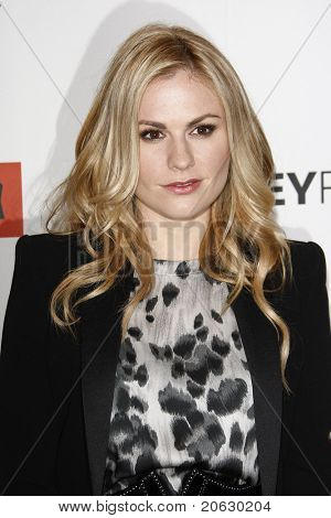 Los Angeles März 5: Anna Paquin kommt in die Paleyfest 2011 präsentiert 