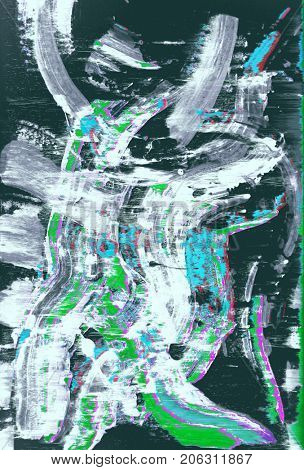 psychedelic abstract glitch background