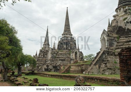 Visit to the second capital of Siams in Ayutthaya today's Thailand