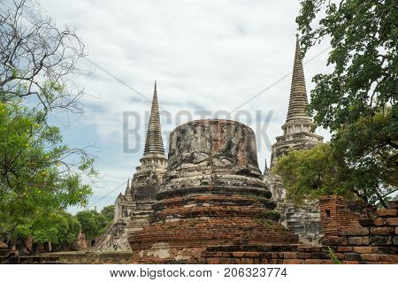Visit to the second capital of Siams in Ayutthaya today's Thailand