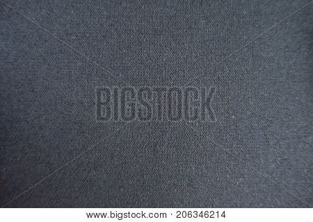 Top View Of Dark Grey Viscose Fabric