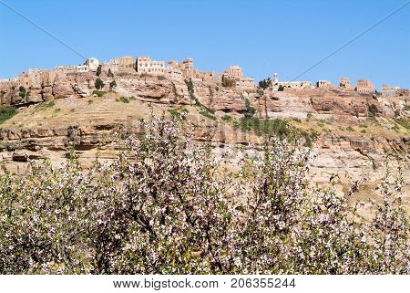 The village of Kawkaban on Yemen Unesco world heritage