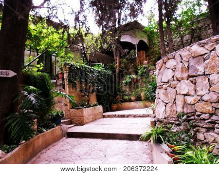 Israel city of Jerusalem Church of St. Mary Magdalene