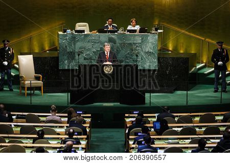 72Th Session Of The Un General Assembly In New York