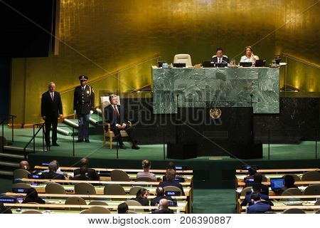 72Th Session Of The Un General Assembly In New York