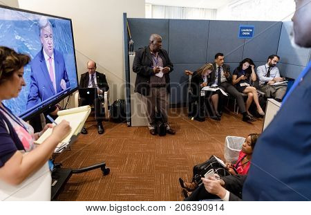Work Of Journalists During The Un General Assembly