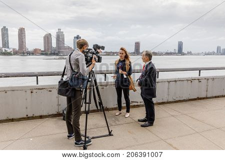 Work Of Journalists During The Un General Assembly