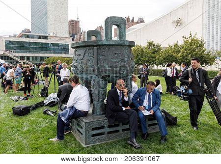 Work Of Journalists During The Un General Assembly
