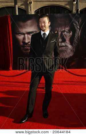 Los Angeles kann 2: Tadanobu Asano bei der Premiere von Thor am El Capitan Theater, Los Angeles,