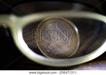 concept of very good business vision and speculation