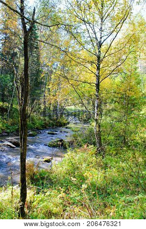 Ochennya and unusual nature with a beautiful landscape
