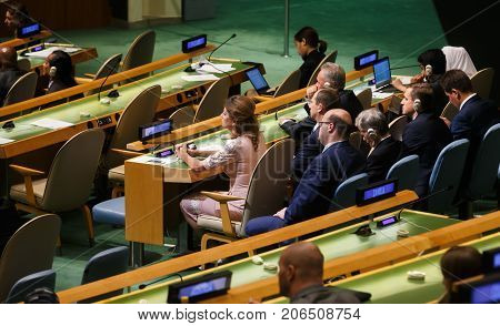 72Th Session Of The Un General Assembly In New York