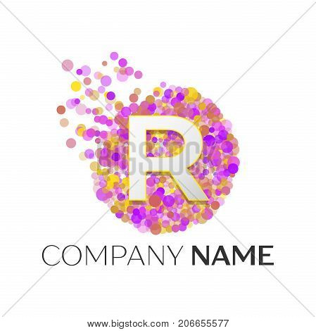 Realistic Letter R Vector Photo Free Trial Bigstock