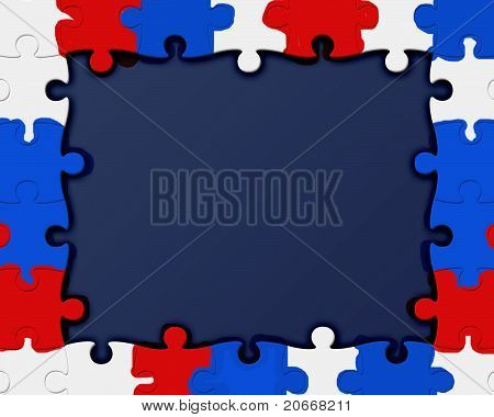 Amrican colori puzzle