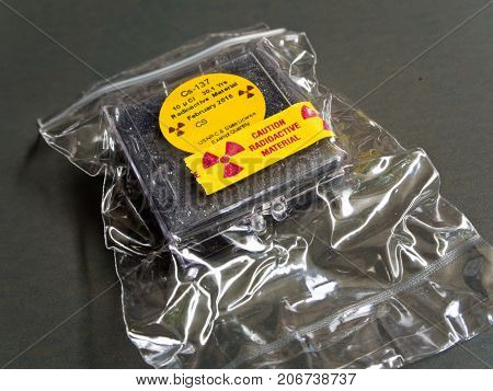 Small Cesium Radioactive