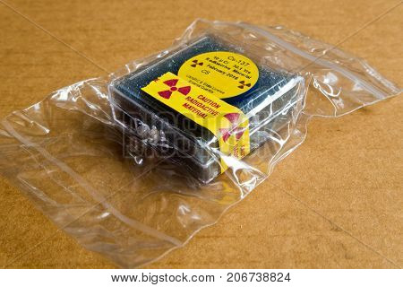 Small Cesium Radioactive