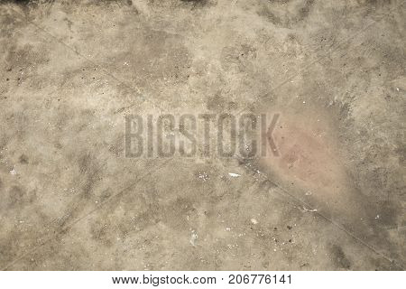 Old Cement Wall Rather Crack,rough. Image For Abstract,texture And Background Concept