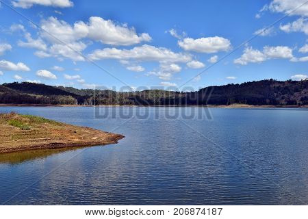 Scenic Landscape On The Lake Baroon In Australia