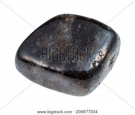 Tumbled Anthophyllite Gemstone Isolated