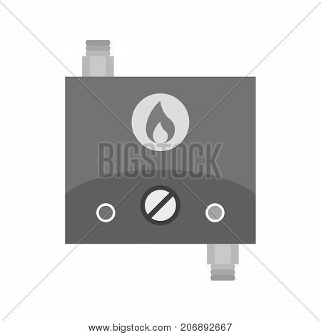 Water, heater, tankless icon vector image. Can also be used for Climatic Equipment. Suitable for use on web apps, mobile apps and print media.