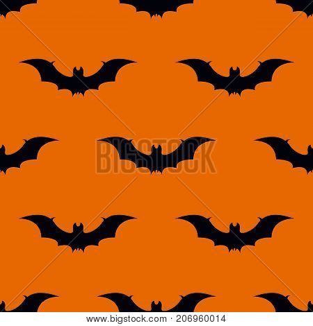 Bat halloween seamless pattern. Bat seamless pattern. Vector stock.