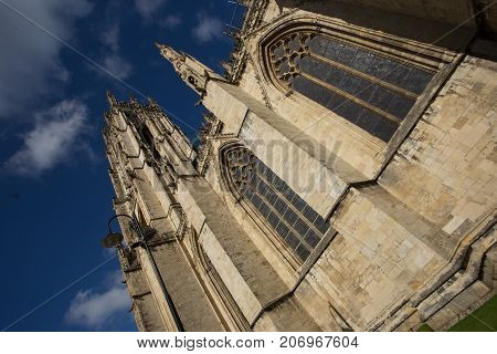 York Minster Cathedral, Transept and Stained Glass Windows