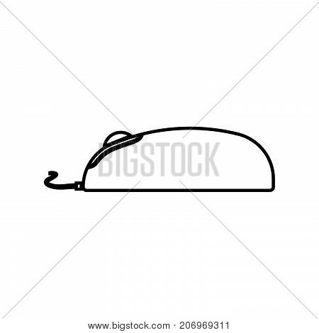 Computer Mouse It Is Black Icon .