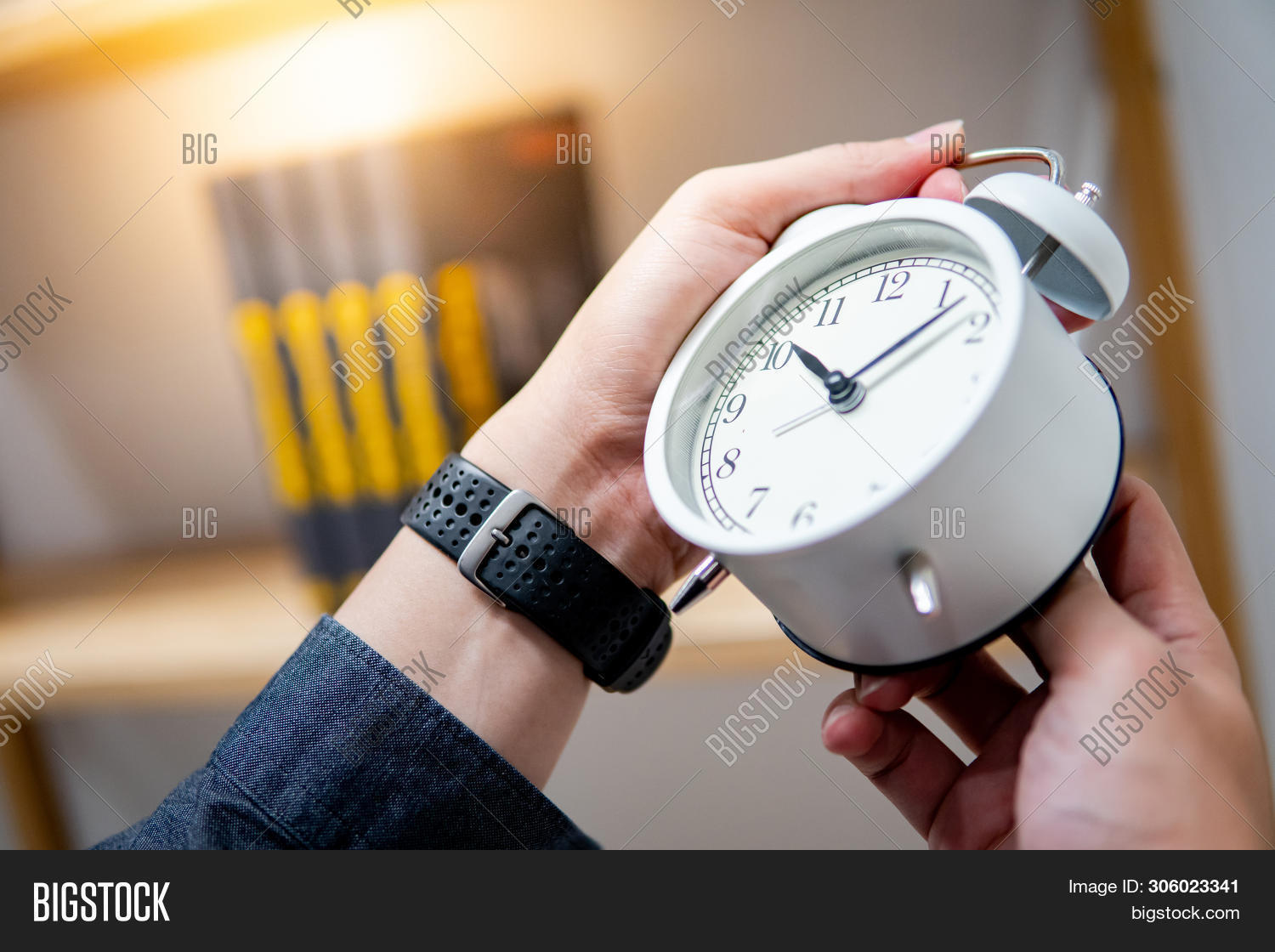 Male Hand Adjusting Image & Photo (Free Trial) Bigstock