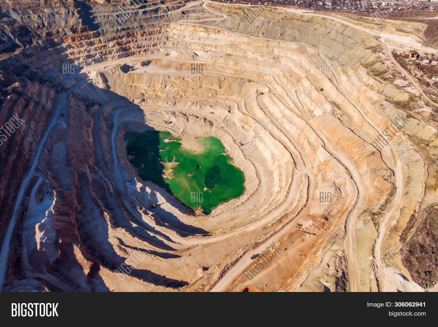 Mining Quarry, Aerial Image & Photo (Free Trial) Bigstock