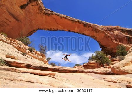 Owachomo Bridge i Natural Bridges National Monument, Utah