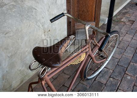 Old Three-wheeler, Thailand Tricycle In Vintage Style
