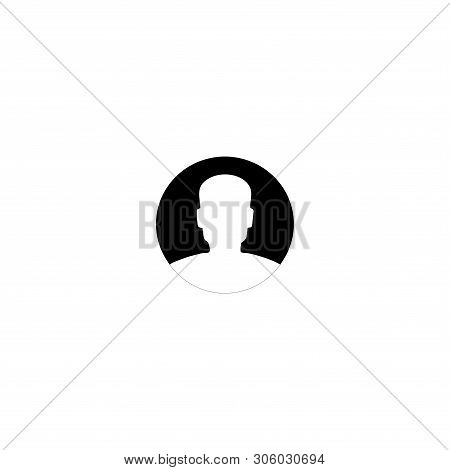 Male User Icon Isolated On White Background. Male User Icon In Trendy Design Style. Male User Vector