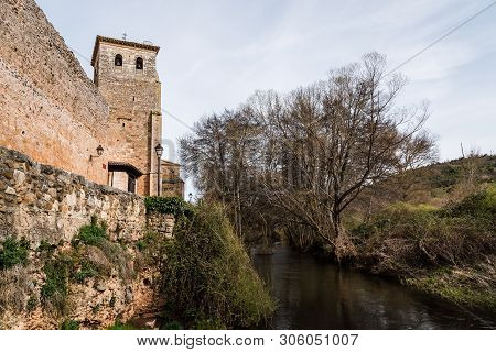 Scenic View Of The Old Medieval Town Of Covarrubias