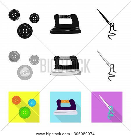 Vector Illustration Of Craft And Handcraft Sign. Collection Of Craft And Industry Vector Icon For St