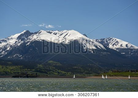 Red Peak Mountain In The Colorado Rockies
