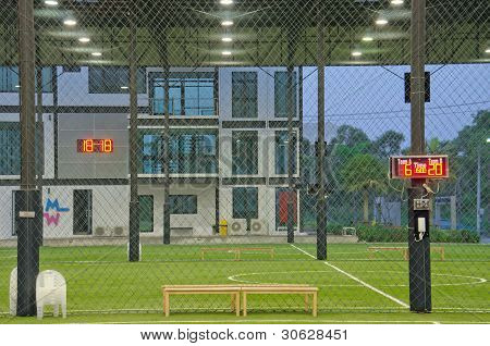 Campo de futebol de salão