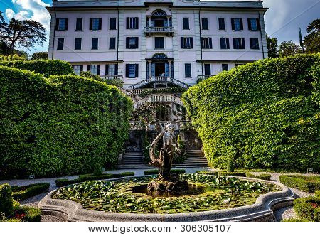 Exteriors Of Villa Carlotta, Lake Como, Tremezzo, Italy