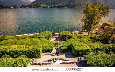 Exteriors Of Villa Carlotta, Lake Como, Tremezzo, Italy