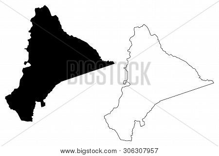 Morona Santiago Province (republic Of Ecuador, Provinces Of Ecuador) Map Vector Illustration, Scribb