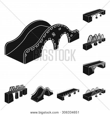 Vector Illustration Of Construct And Side Icon. Collection Of Construct And Architecture Vector Icon