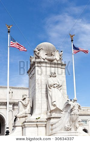 Columbus Fontana Union Station Washington Dc