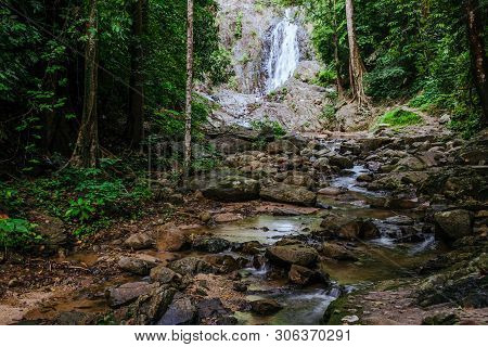 Landscape Nature Forest Hill Waterfall. Thailand Doi Inthanon. Travel Nature. Travel Relax. Siliphum
